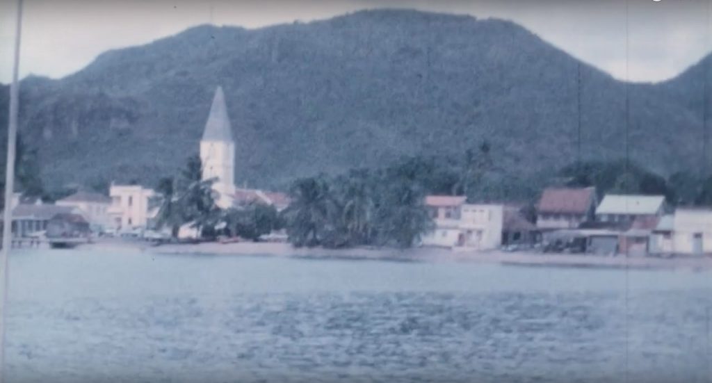 Film archives 8mm de l’arrivée de Beg-Hir en Martinique